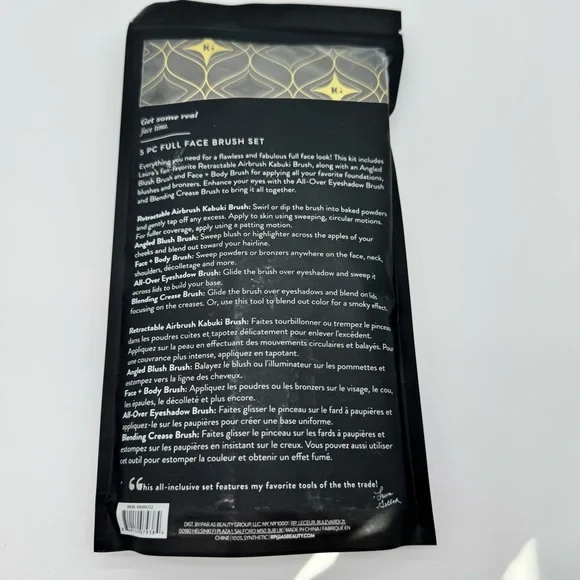 New Laura Geller 5 Piece Full Face Brush Set Make Up Professional - Picture 2 of 2